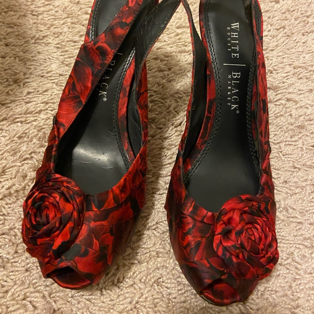 Women’s WH/BM Rose Heels